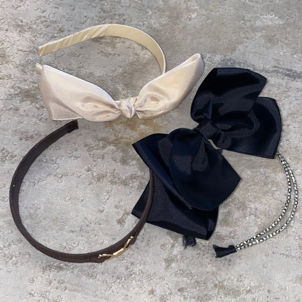 3 girl headbands